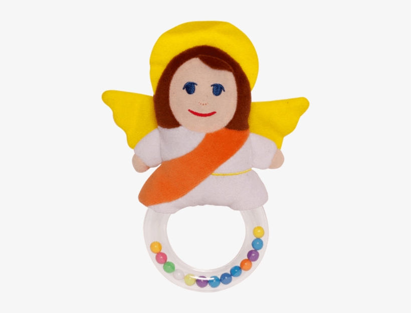 My Guardian Angel Rattle - Sacred Heart Toys Guardian Angel Baby Rattle, transparent png