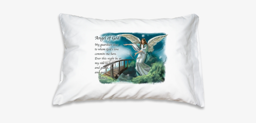 Prayer Pillowcase - Guardian Angel - Catholic Word Guardian Angel Prayer Pillowcase (136-51), transparent png