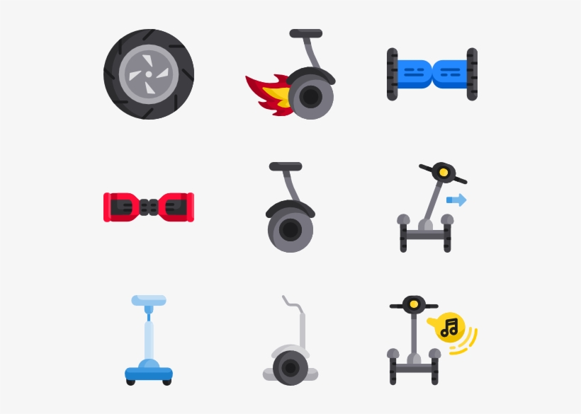 Self Balancing Electric Scooters - Electric Motorcycles And Scooters, transparent png