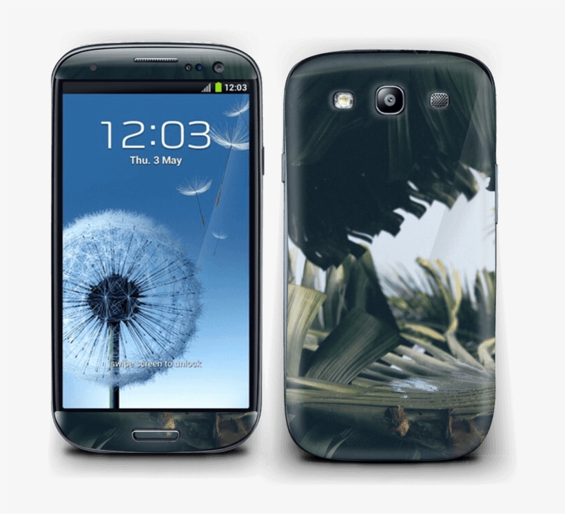 Tropical Leaves - Sim Free Samsung Galaxy S3 I9300 Android - Unlocked, transparent png