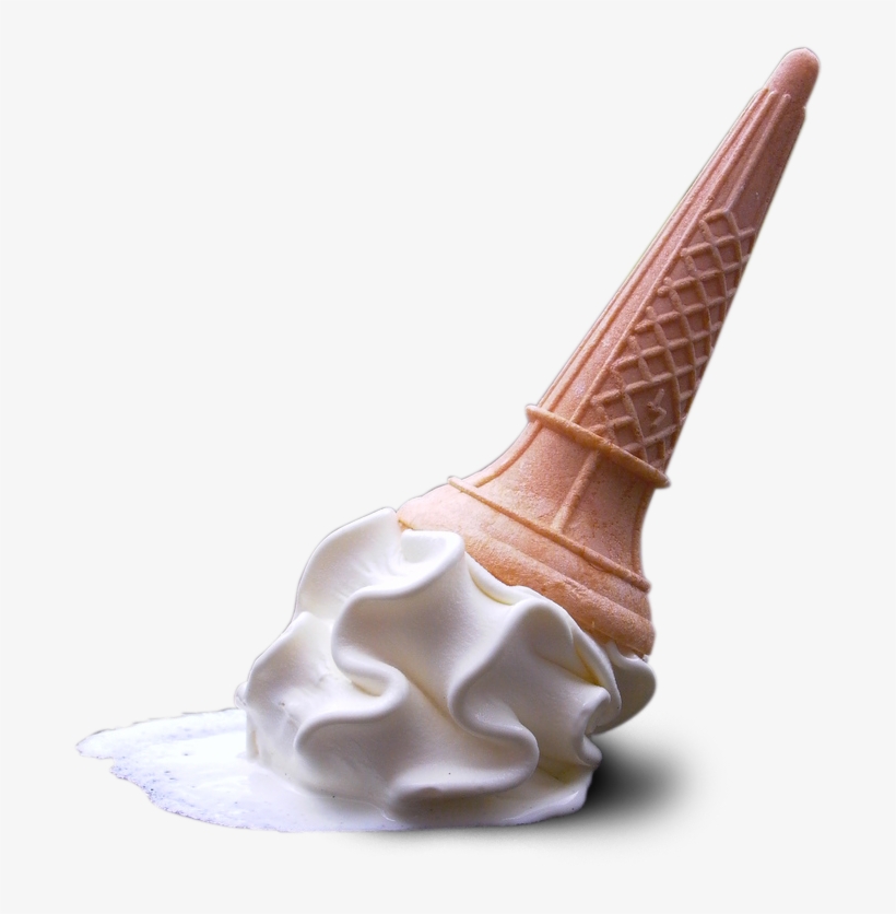 53 Images About 「 White 」 On We Heart It - Ice Cream Cone Fall, transparent png