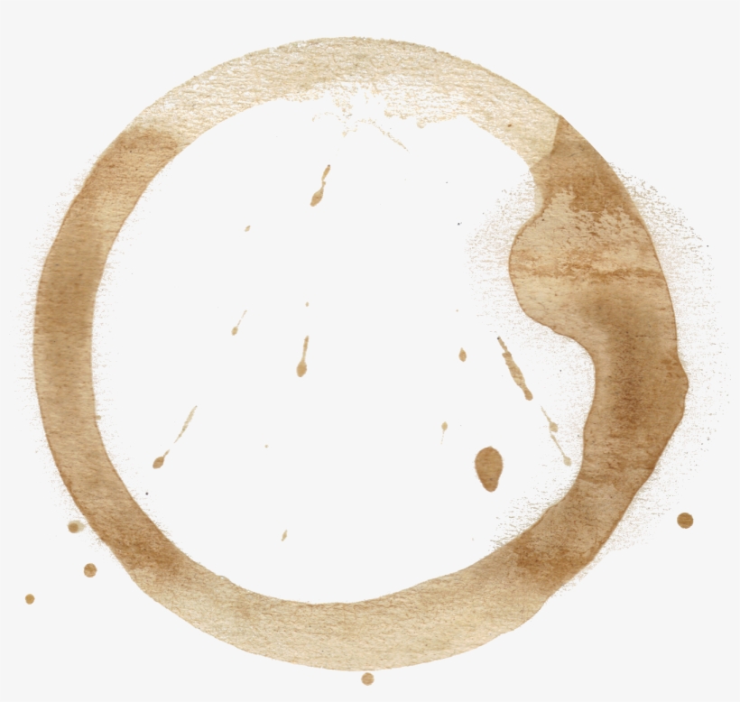 Free Download - Coffee Cup Stain Png, transparent png