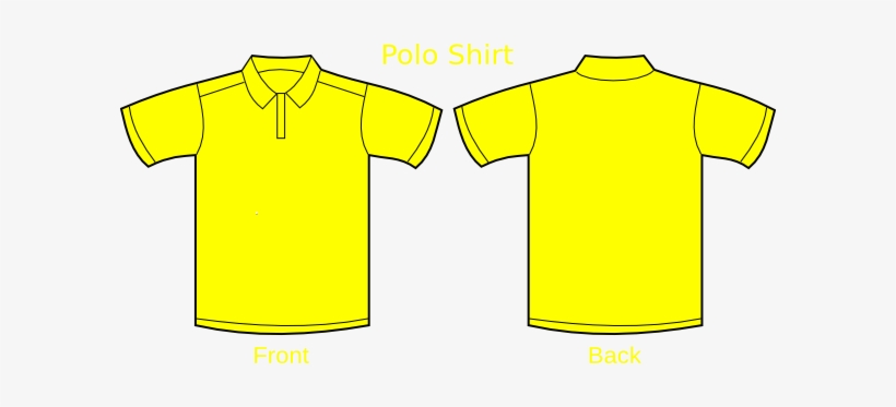 Small - Polo Shirt Plain Yellow, transparent png