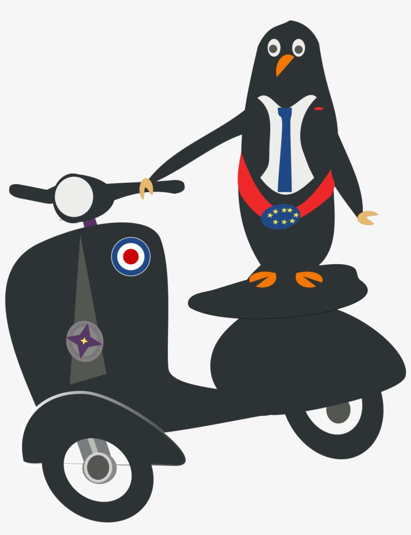 This Free Icons Png Design Of Darling On Scooter, transparent png