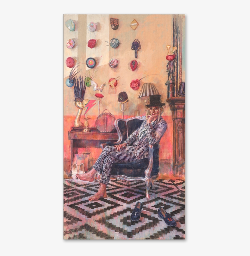 The Milliner, - Picture Frame, transparent png