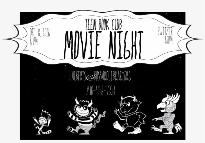 Teen Book Club Members, Do You Know Where The Wild - Wild Things Are Background, transparent png