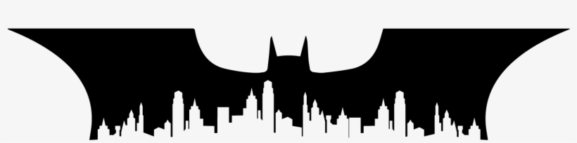 Download Transparent Gotham City Silhouette Png - Gotham City Skyline ...