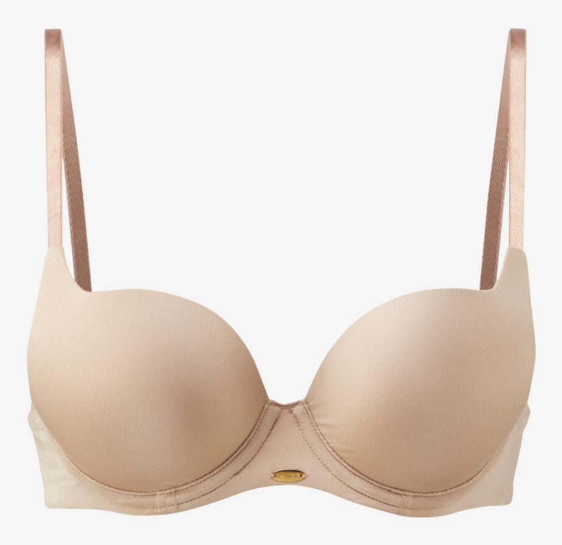 Everyday Boost Plunge Bra - Nude Bra Png, transparent png