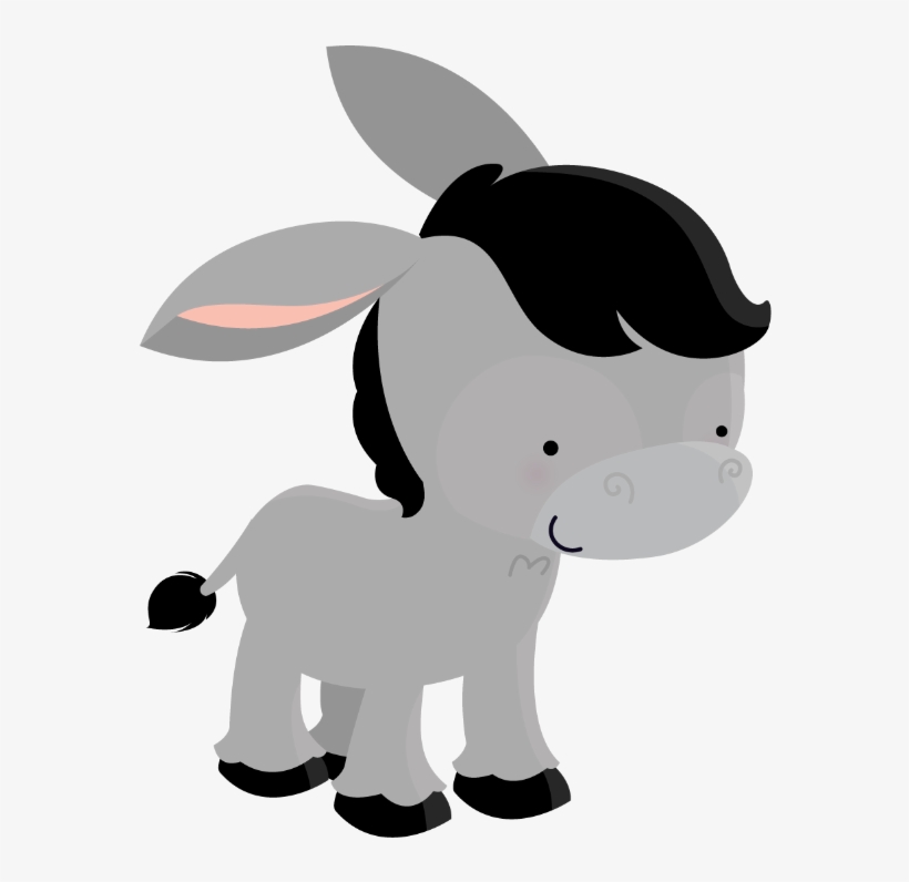 Donkey Clipart Miniature Donkey - Baby Donkey Clipart, transparent png