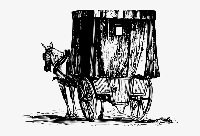 Wagon Clipart Conestoga Wagon - Illustration, transparent png