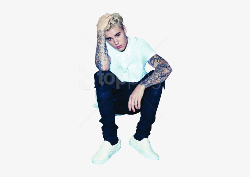 Free Png Justin Bieber Sitting Png - Justin Bieber Png, transparent png
