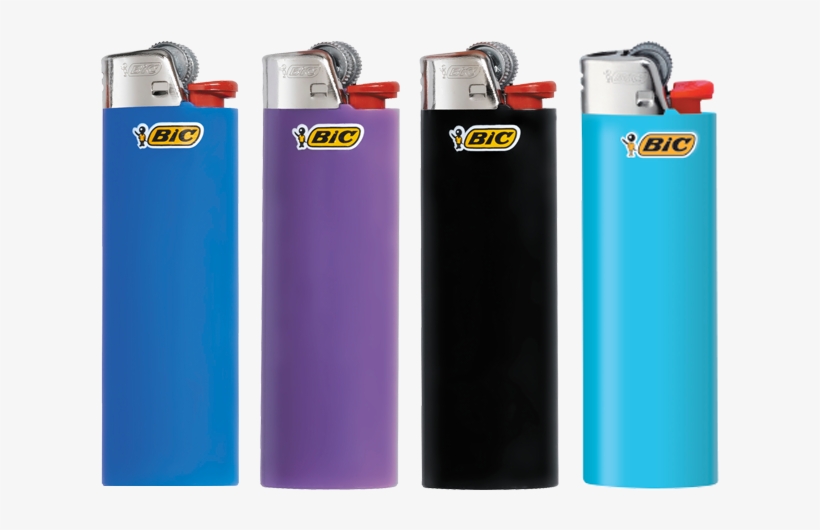 Bic J6 মাল্টি কালার স্ট্যান্ডার্ট বড় পকেট লাইটার - Bic, transparent png