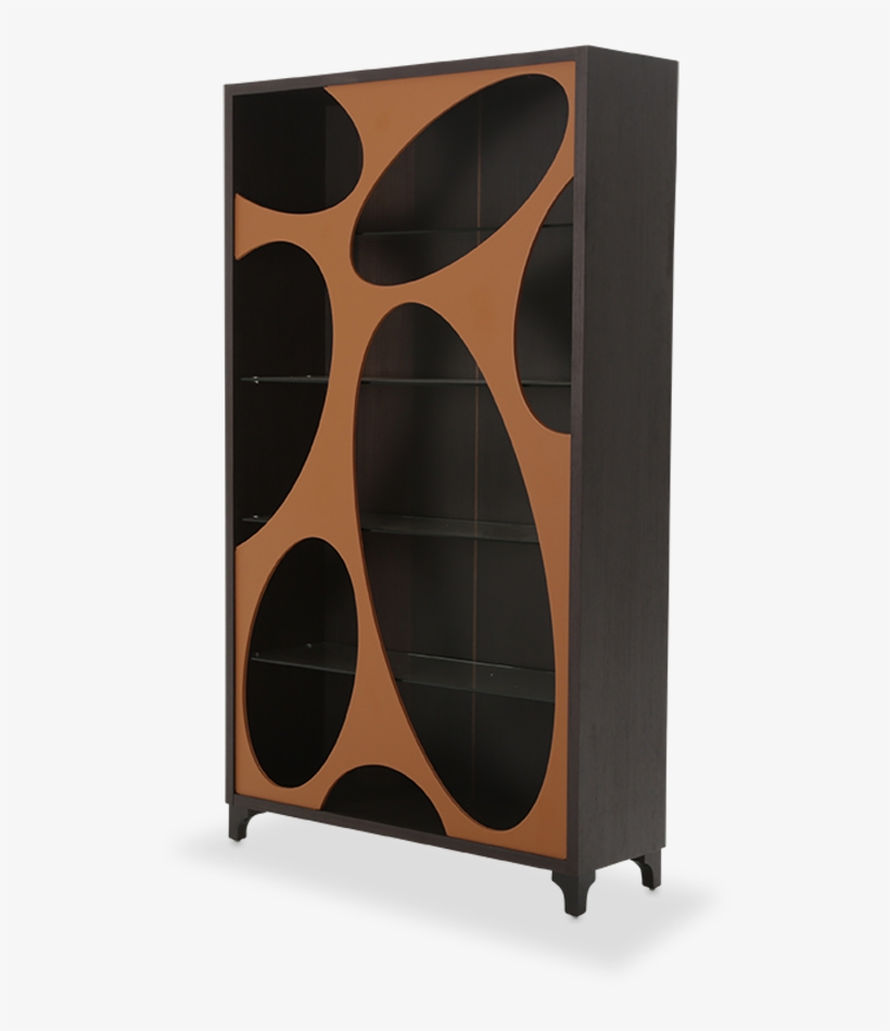 21 Cosmopolitan Orange Curio Cabinet - Wine Rack, transparent png