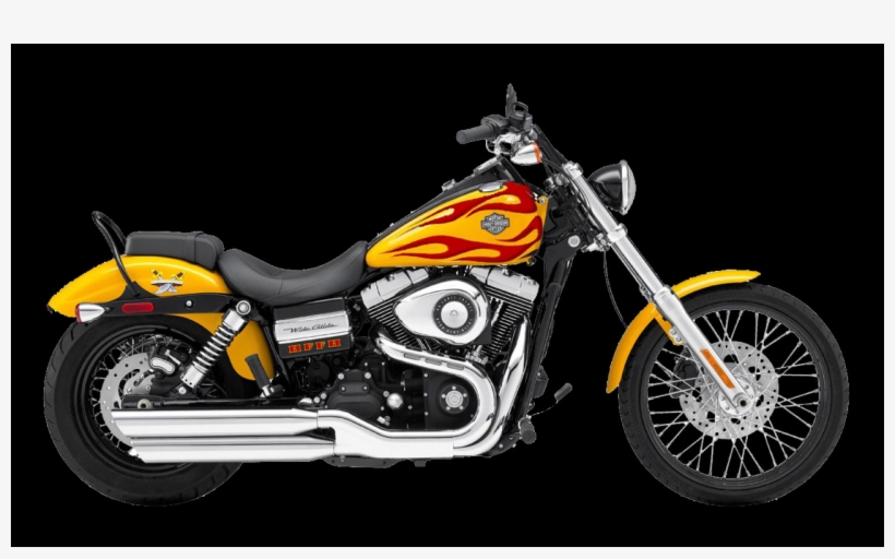 Png Images - Motorbike - Harley Davidson Wide Glide 2010, transparent png
