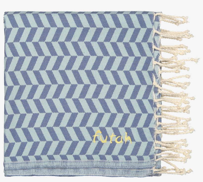 Futah Porto Santo Premium Beach Towel Blue & Pistachio - Paper, transparent png