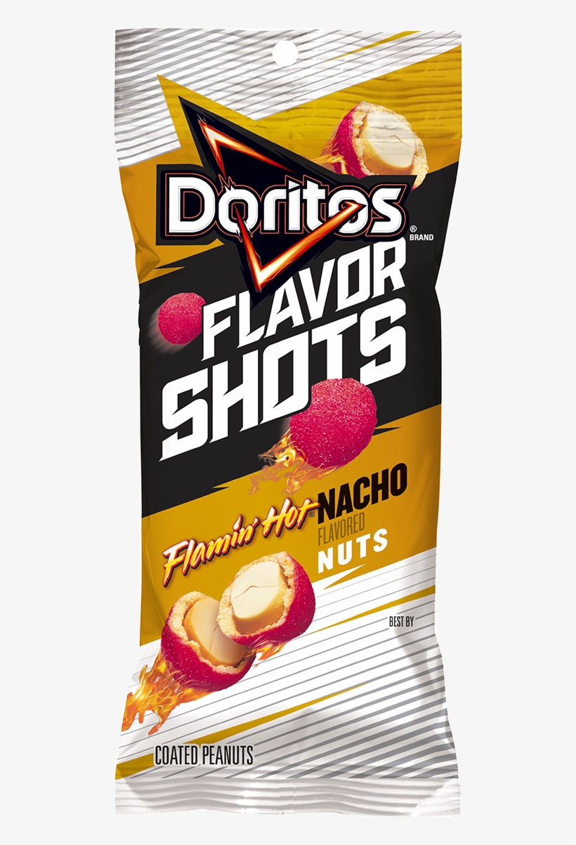Doritos® Flavor Shots Flamin' Hot® Nacho Cheese Flavored - Doritos, transparent png