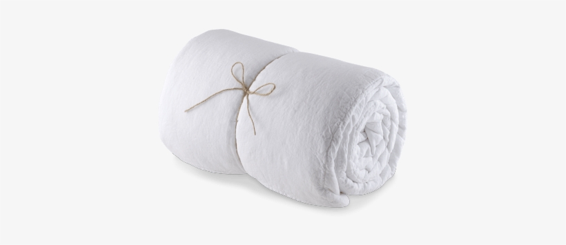 Optical White Pre-washed Linen Quilt - Butterfly, transparent png