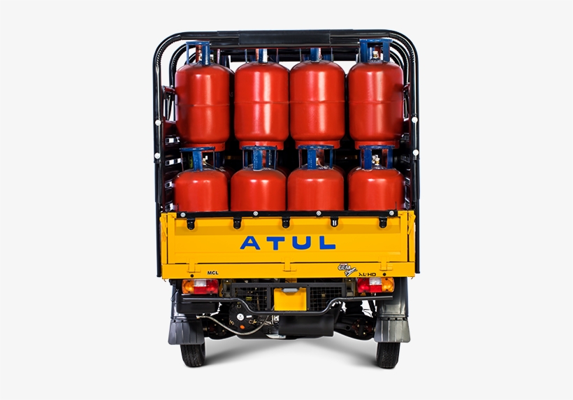 Gas Cylinder Carrier - Truck, transparent png