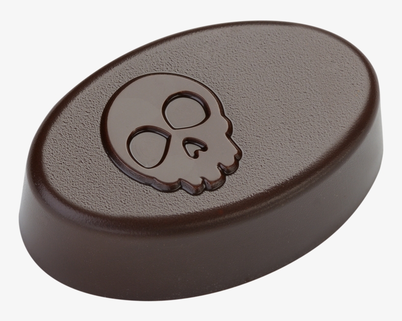 Oval Praline Halloween "skull" - Cosmetics, transparent png
