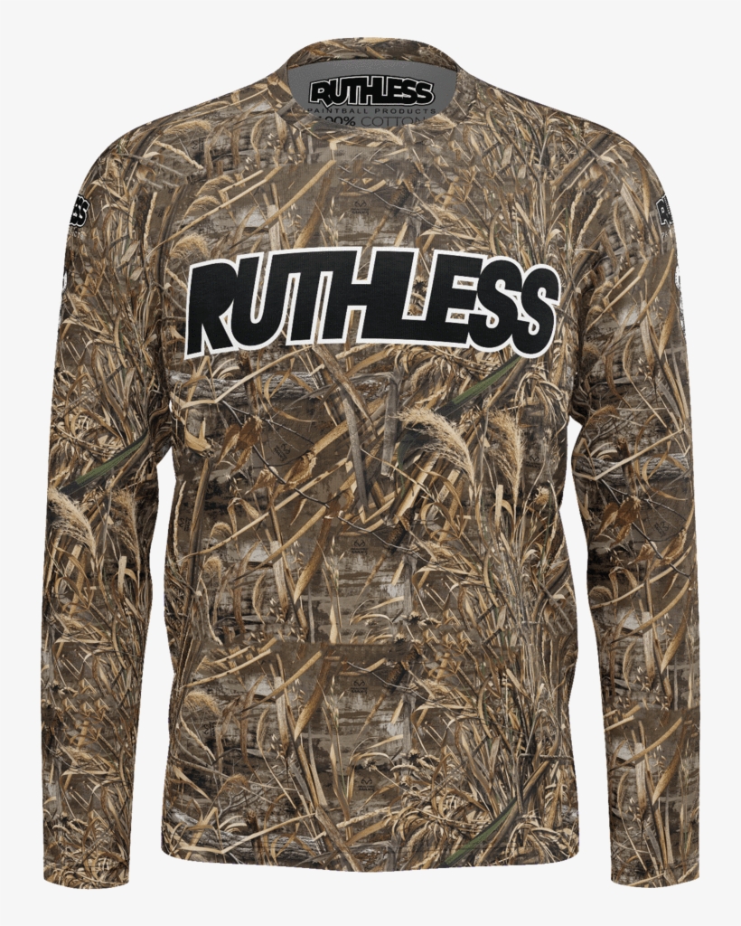 Ruthless Paintball Products Longsleeved Tshirt 1024x1024 PNG