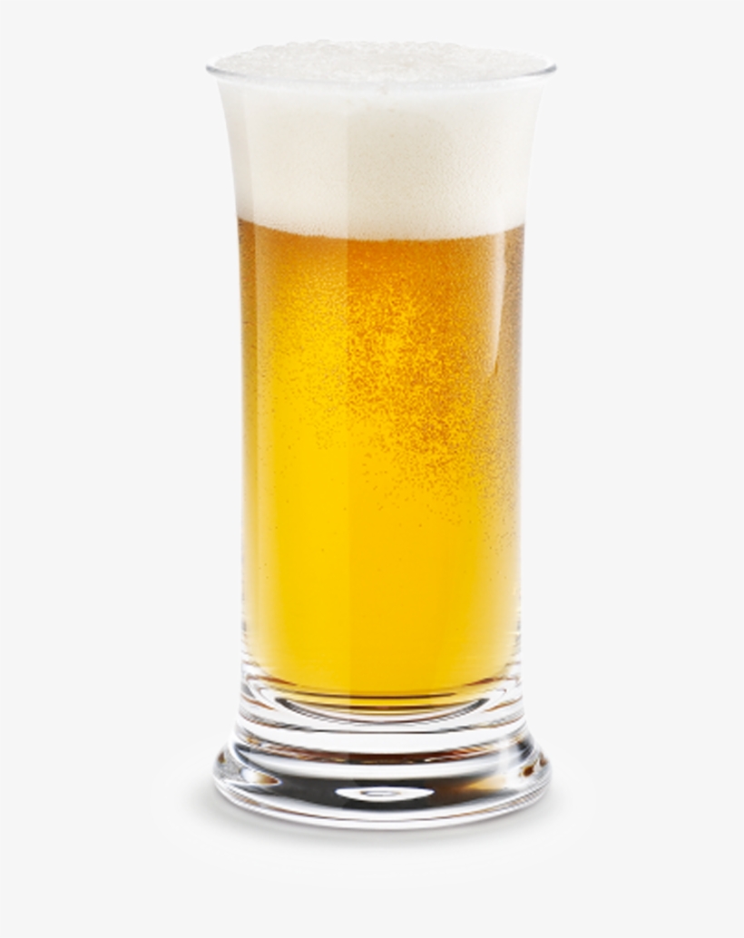 Beer Glass - Holmegaard-no.5 Glass, transparent png