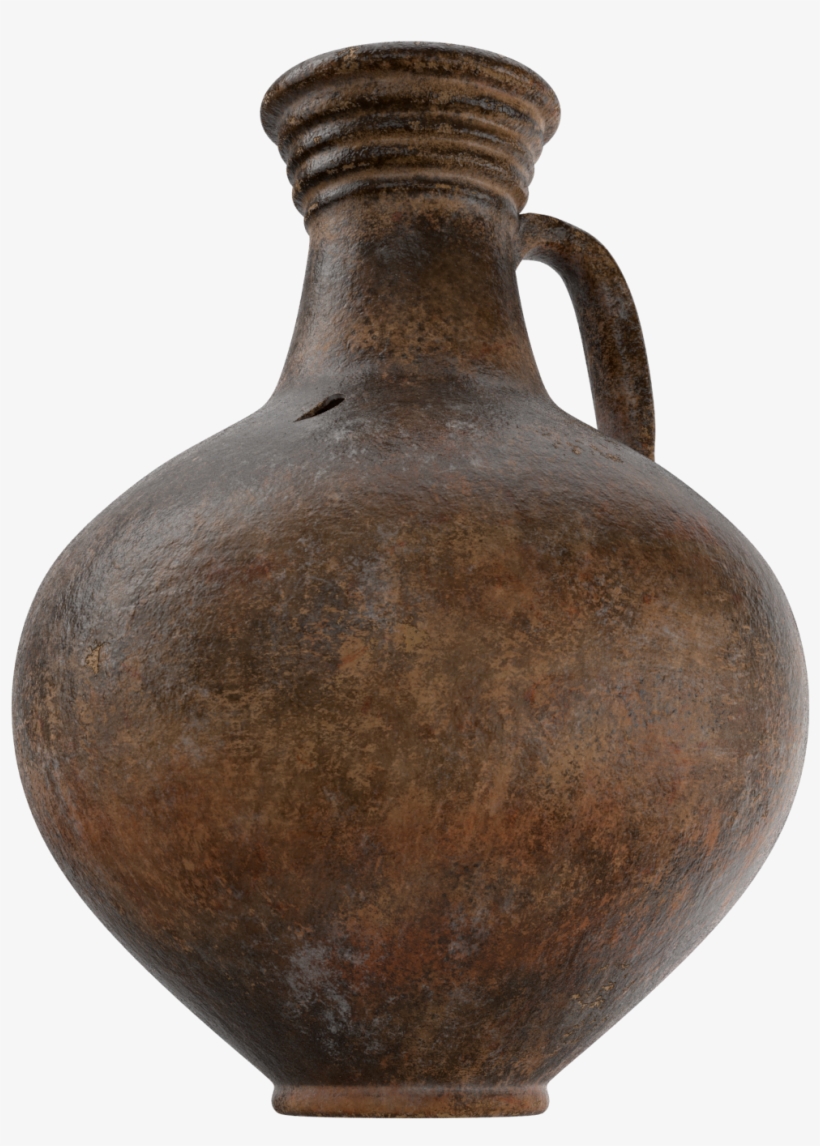 Ceramic Wine Jug - Earthenware, transparent png