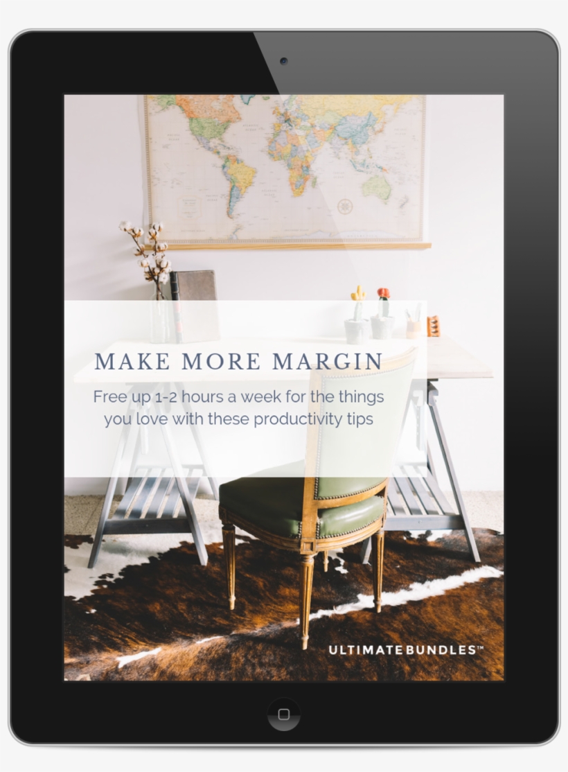 Make More Margin In Your Life - Led-backlit Lcd Display, transparent png