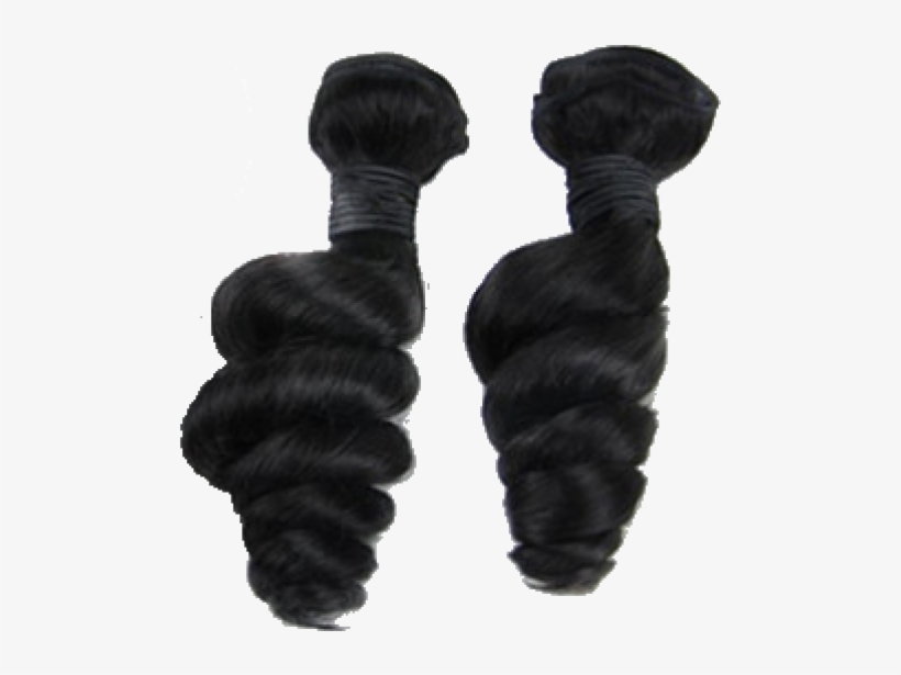 Malaysian Loose Wave- 2 Bundles - Lace Wig, transparent png
