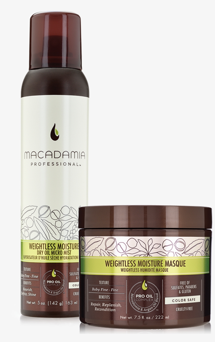 Wm Bundle Group-1 1 - Weightless Moisture Dry Oil Micro Mist, transparent png