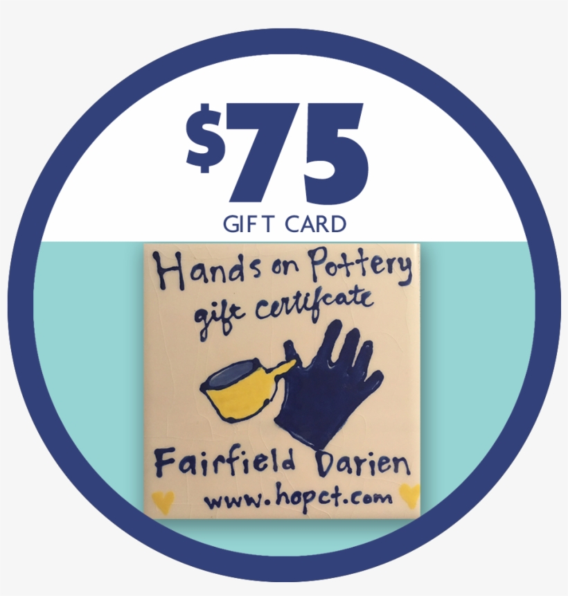 $75 Gift Card - Label, transparent png