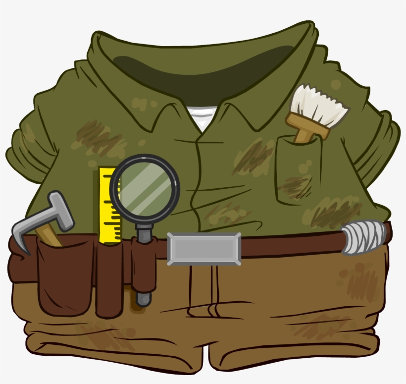 Conjunto De Arqueologo Icono - Archaeologist Vest, transparent png