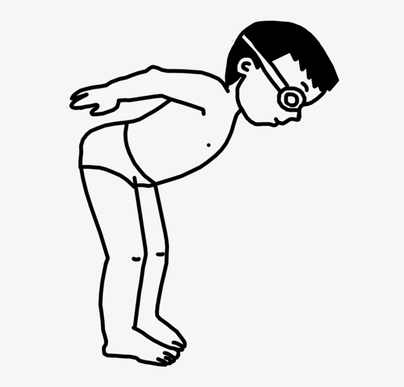 Pool Or Swimming Birthday Party Invitation - Line Art, transparent png