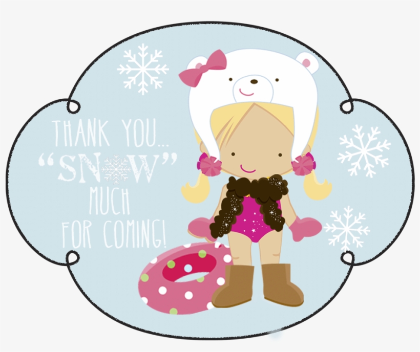 Birthday Party Swim Clipart - Winter Pool Party Clipart, transparent png