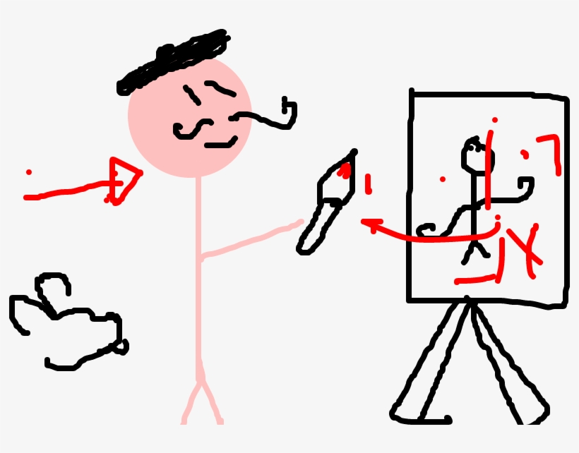 Pintor, transparent png