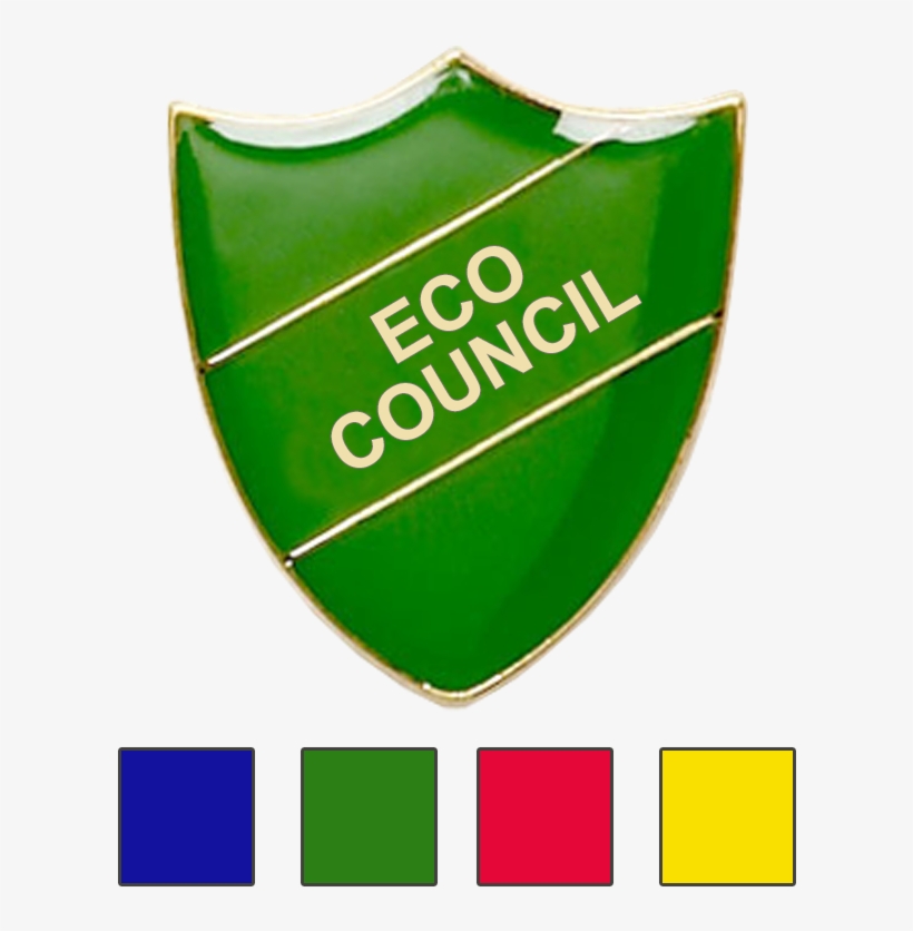 Eco Council School Badges Shield - Emblem, transparent png