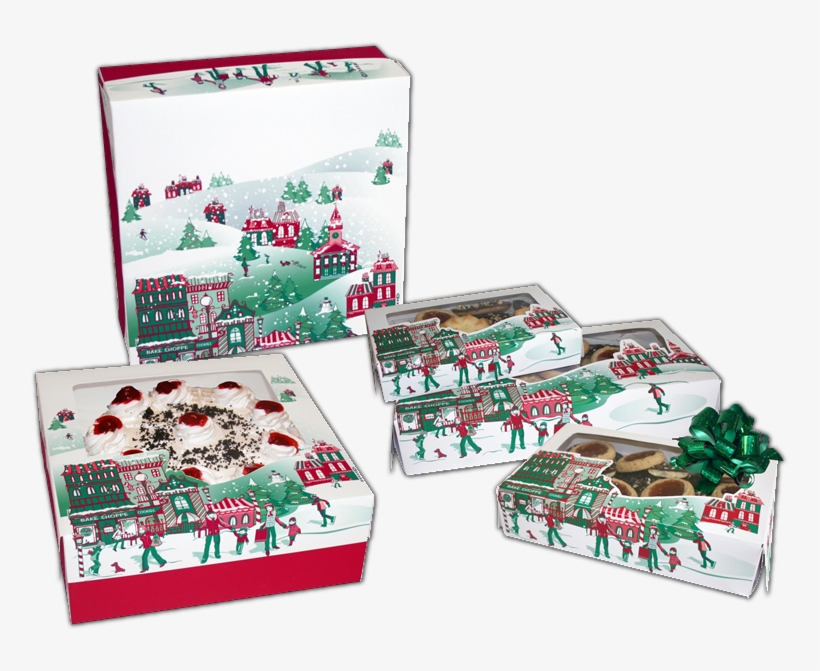 Festaville Non-window Box 8x8x3” Item - Christmas Tree, transparent png
