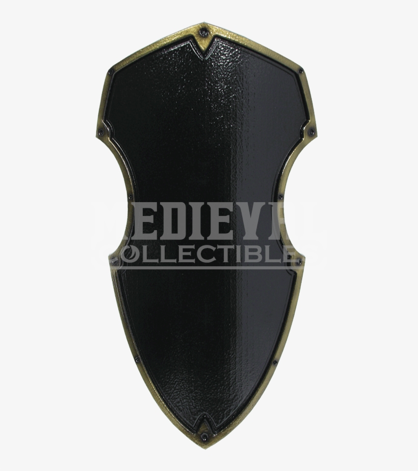 Medieval Hochritter Larp Shield In Black - Shield, transparent png