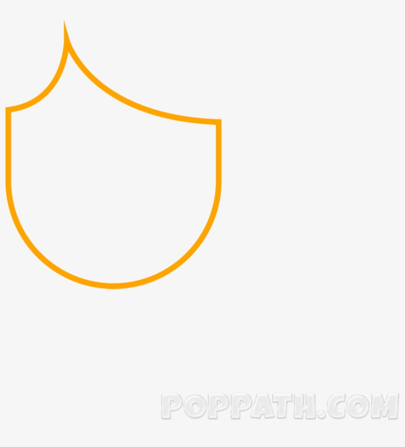 Start By Drawing The Face Outline As Shown, transparent png