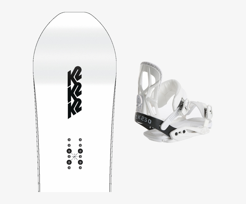 K2 Bottle Rocket 2018 Drake Fifty White - Snowboard, transparent png