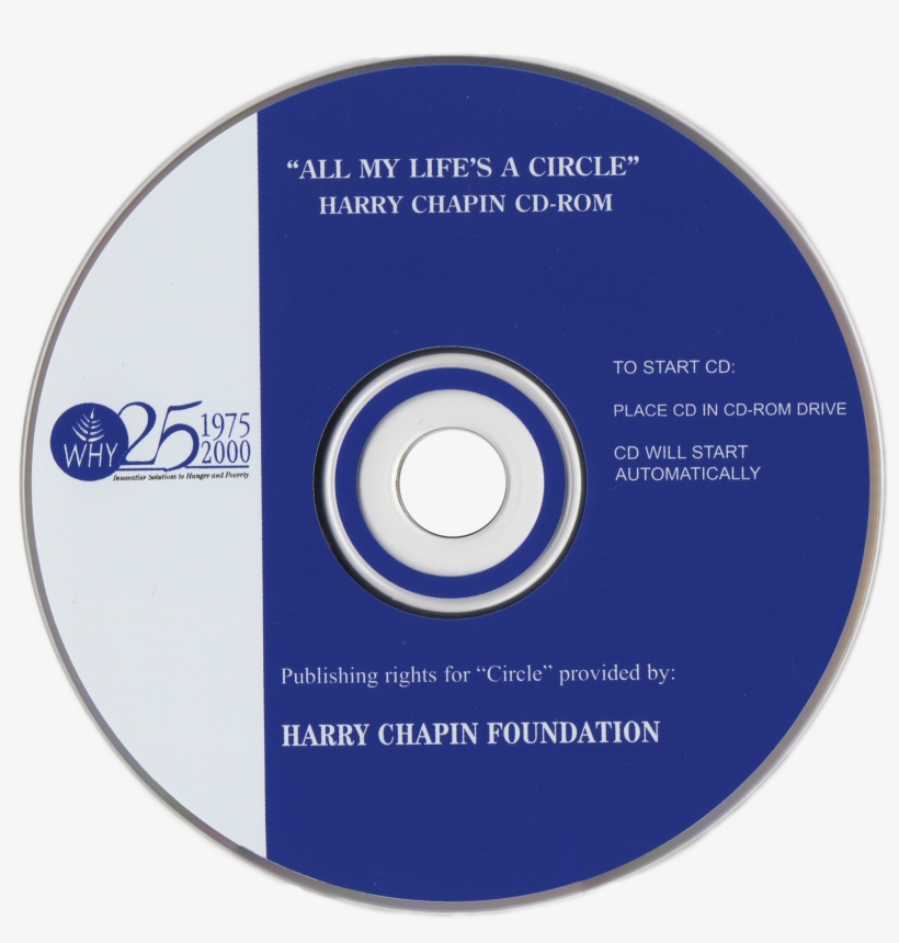 All My Life's A Circle Cd-rom - Cd Rom, transparent png