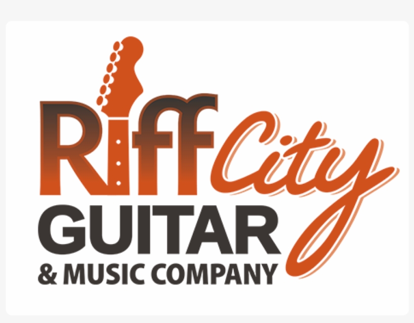 Riff City Guitar Logo Sticker - Riff City Guitar Logo - 1000x1000 PNG ...