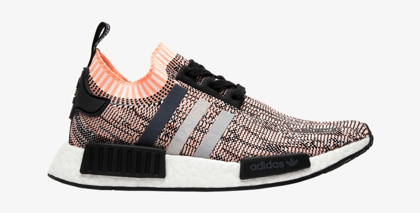 Adidas Wmns Nmd R1 Primeknit 'sun Glow' - Nmd_r1 Primeknit Shoes, transparent png