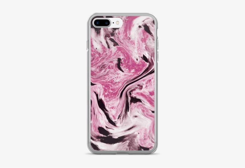 Marble Rock Colorful Swirl Pink Hue Iphone 7/8 Case - Marble, transparent png