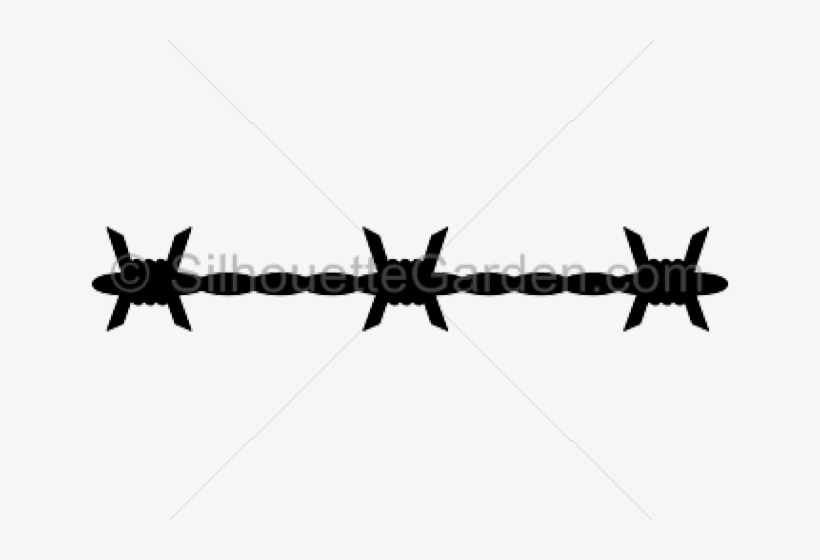 Barb Wire Clipart Tribal - Barbed Wire, transparent png