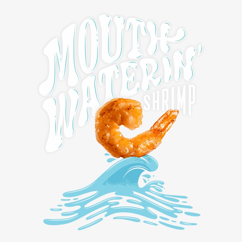 Introducing Mouth Waterin' Shrimp - Poster, transparent png