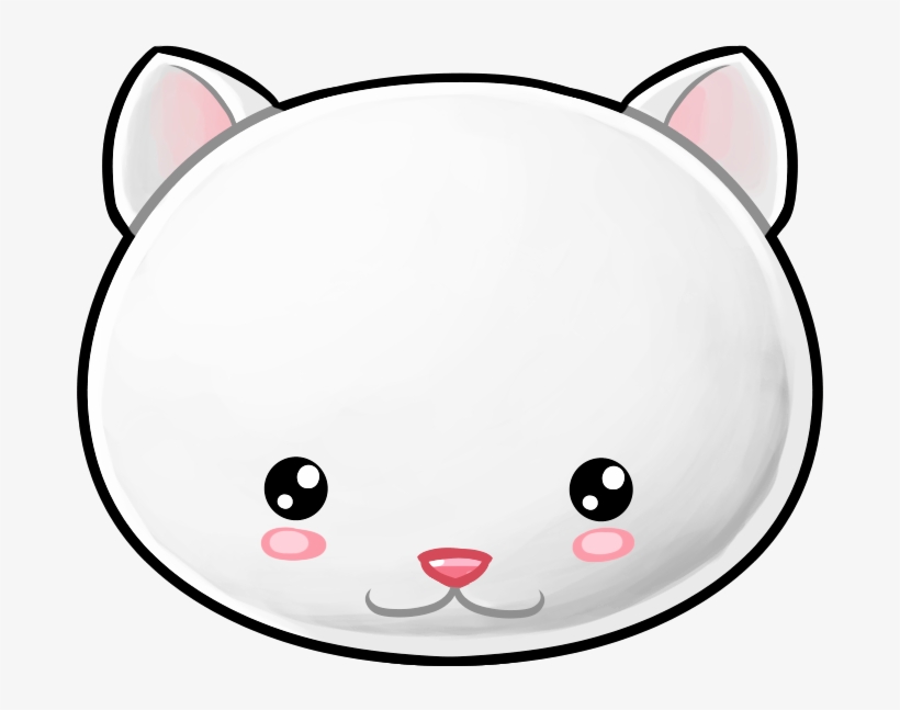 White Cat - Cartoon, transparent png
