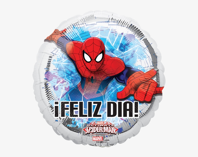 Globo Feliz Día - Ultimate Spider-man, transparent png
