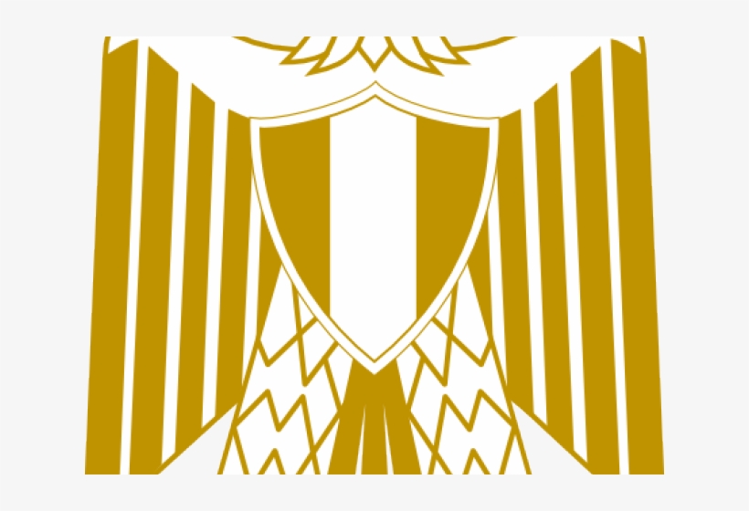 Egypt Flag Clipart Vector - Egyptian Flag Eagle Symbol, transparent png