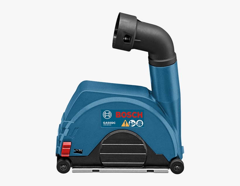 Ga50dc 4-1/2 In - Bosch Ga50dc Small Angle Grinder Dust Collection Attachment, transparent png