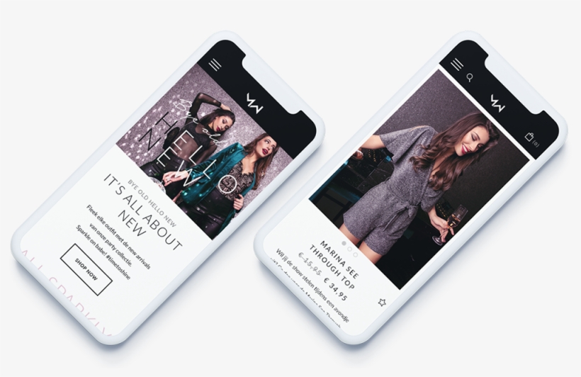 Visit Website - Mockup-devices - Client - Most Wanted - Iphone, transparent png